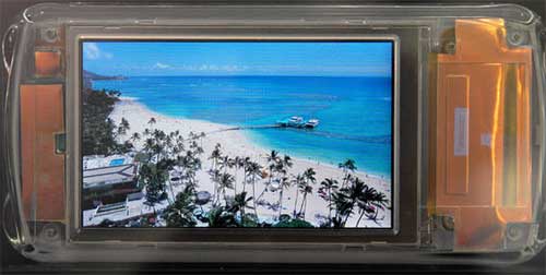 WVGA Display Screen